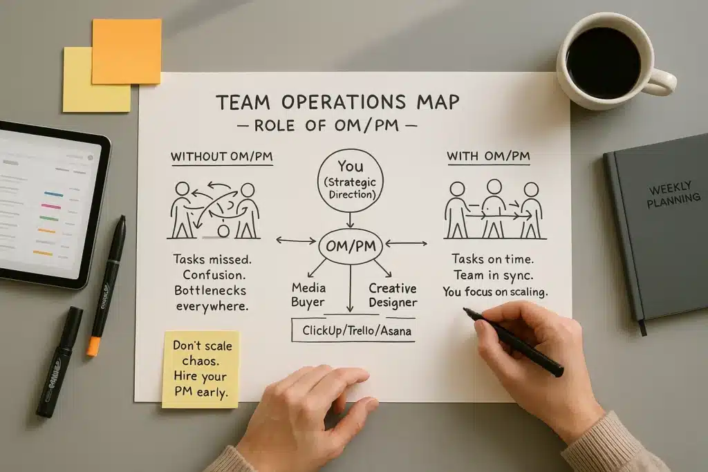 Cog #1: Operations / Project Manager (OM/PM) – Your Indispensable Right-Hand- affiliate marketing 