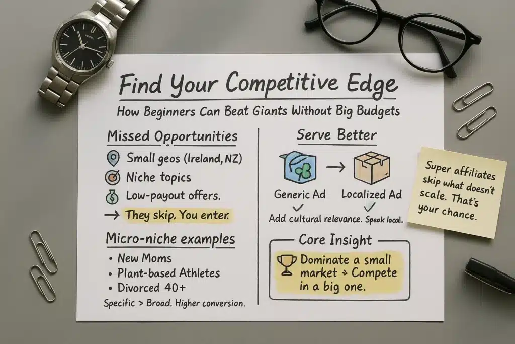 Find Your Competitive Edge: How Beginners Can Win Against Giants