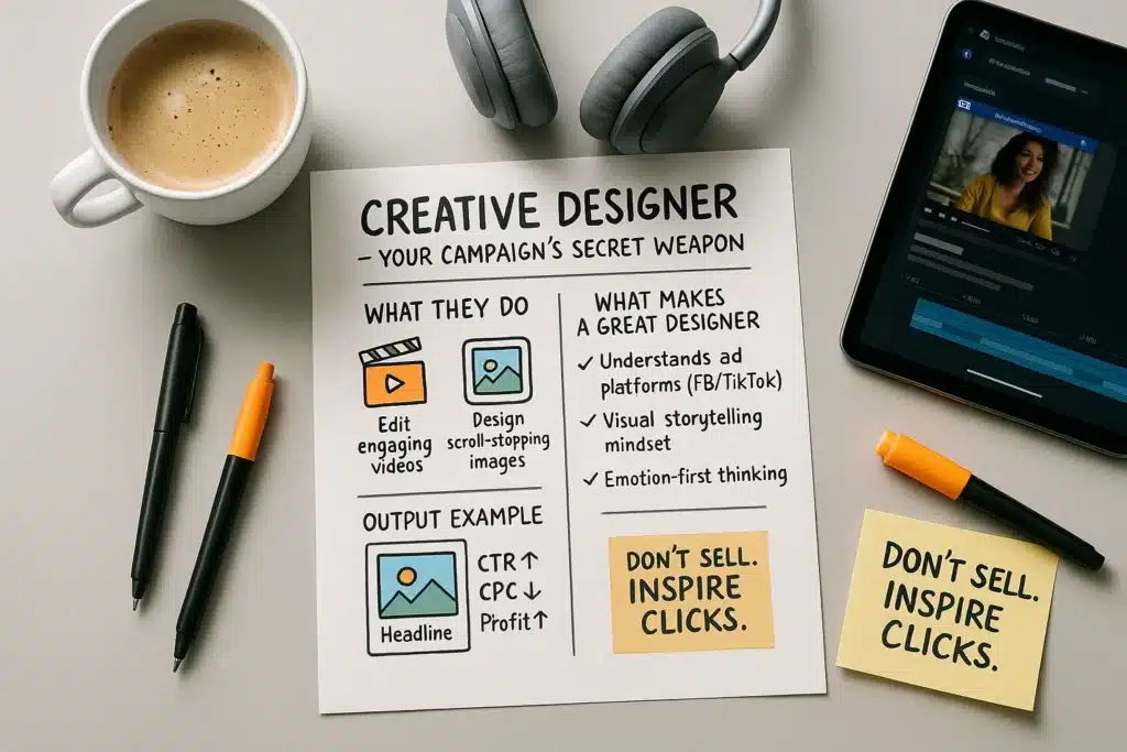 Cog #3: Creative Designer – Your Campaign’s Visual Architect- affiliate marketing 