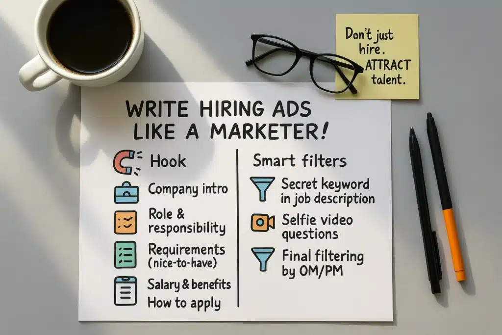 Optimizing Your Job Post in affiliate marketing  – Write it Like Ad Copy!