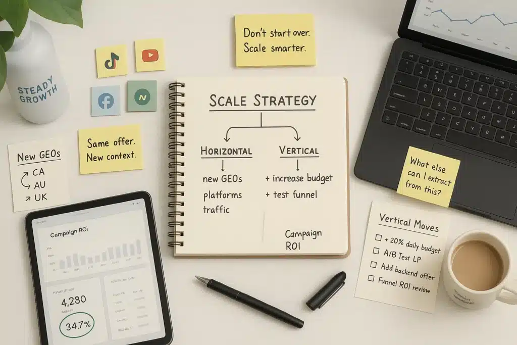 affiliate marketing scale strategy 
