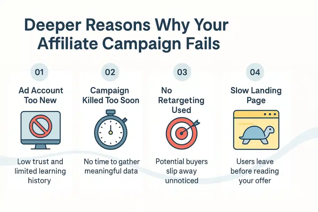 affiliate marketing Campaign fails