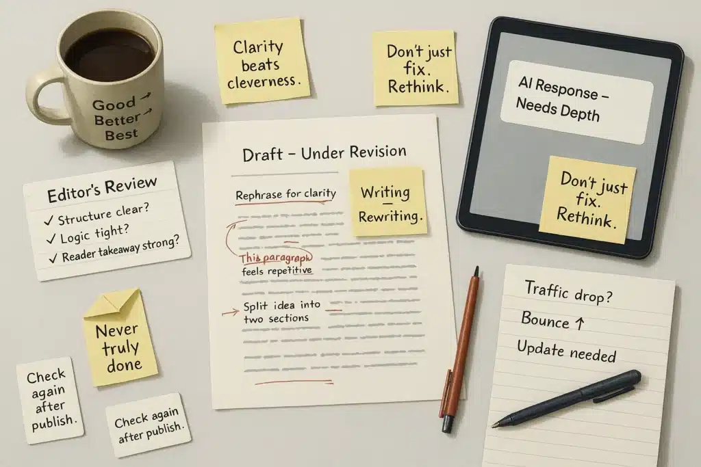  The Editing Gauntlet – Where Good Content Becomes Great