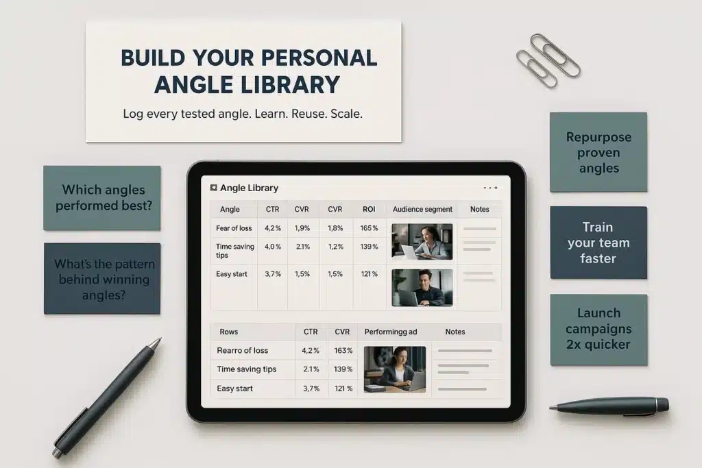 Track Results and Build Your Personal Angle Library