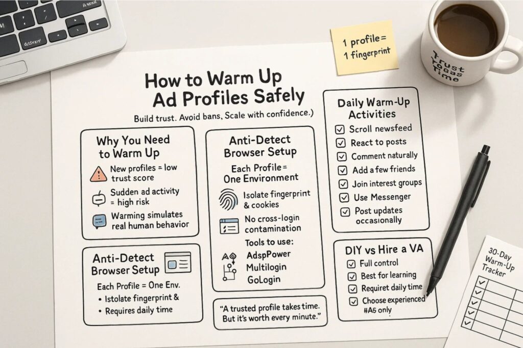 "Warming Up" Ad Accounts: Building a Sustainable Resource