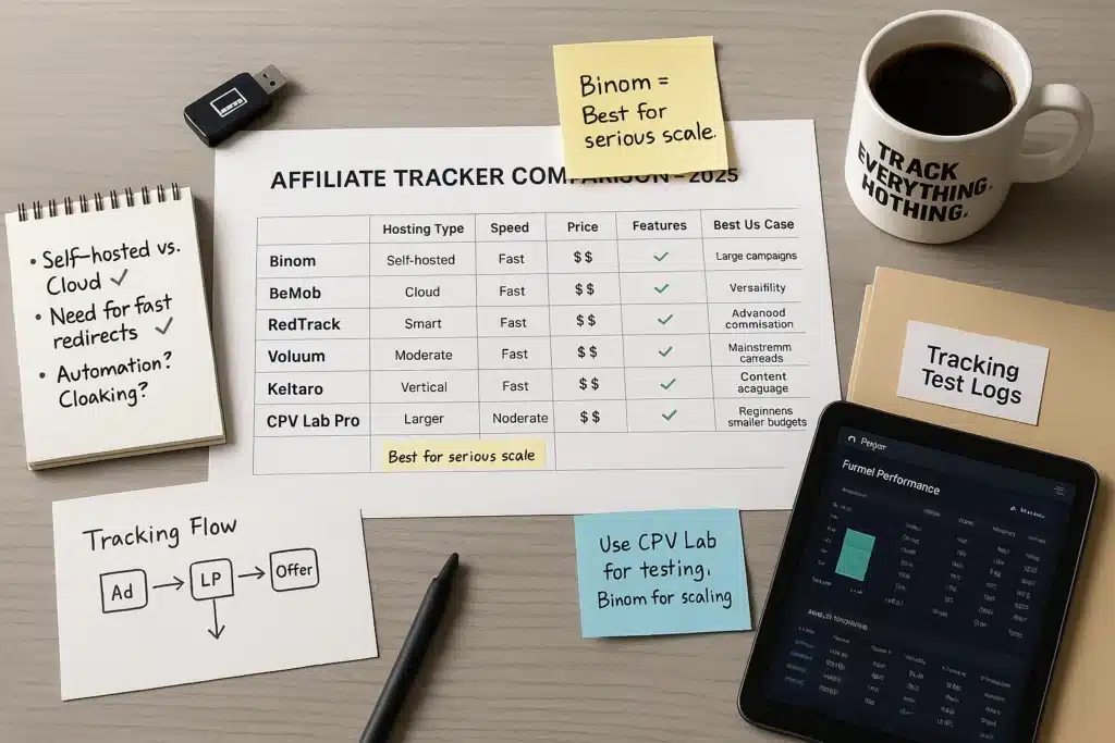 Top 5 Affiliate Trackers Every Media Buyer Should Know to Maximize ROI
