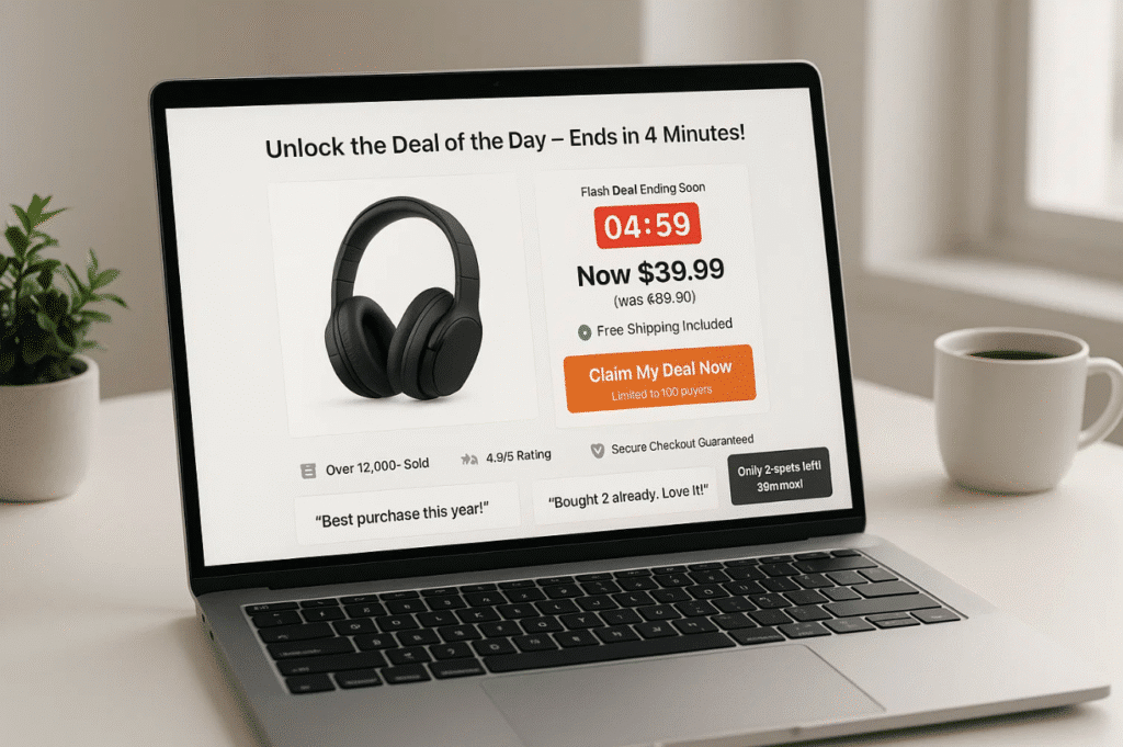 affiliate landing page