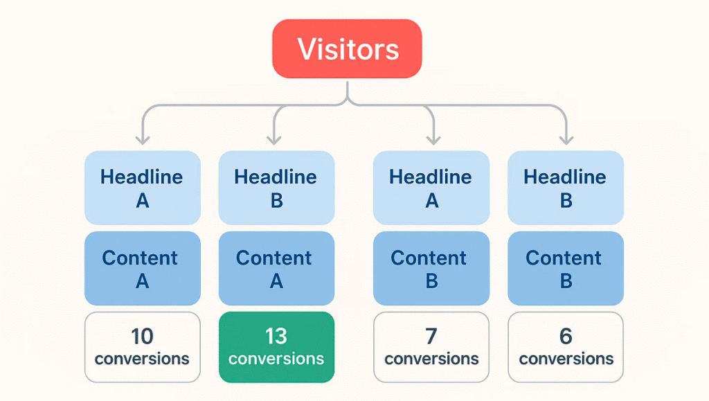 affiliate multivariate tesing
