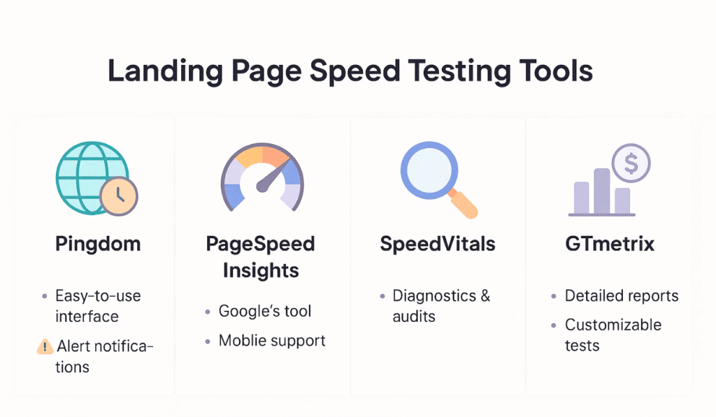 landing page speed testing tools