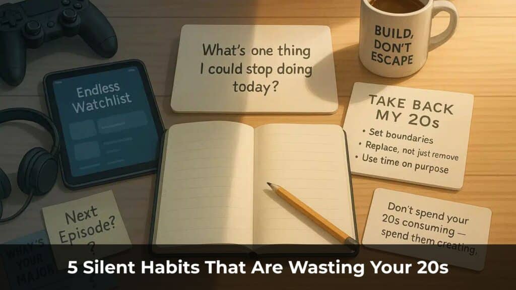 5 Silent Habits That Are Wasting Your 20s — And How to Break Them
