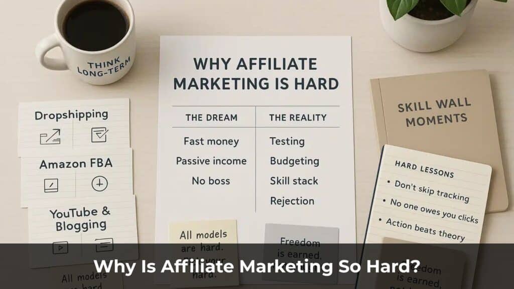 Why Is Affiliate Marketing So Hard? Here’s What No One Tells You