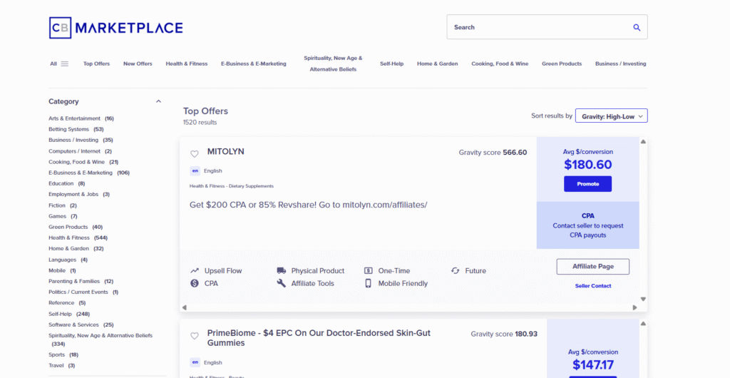 affiliate Campaign - Clickbank