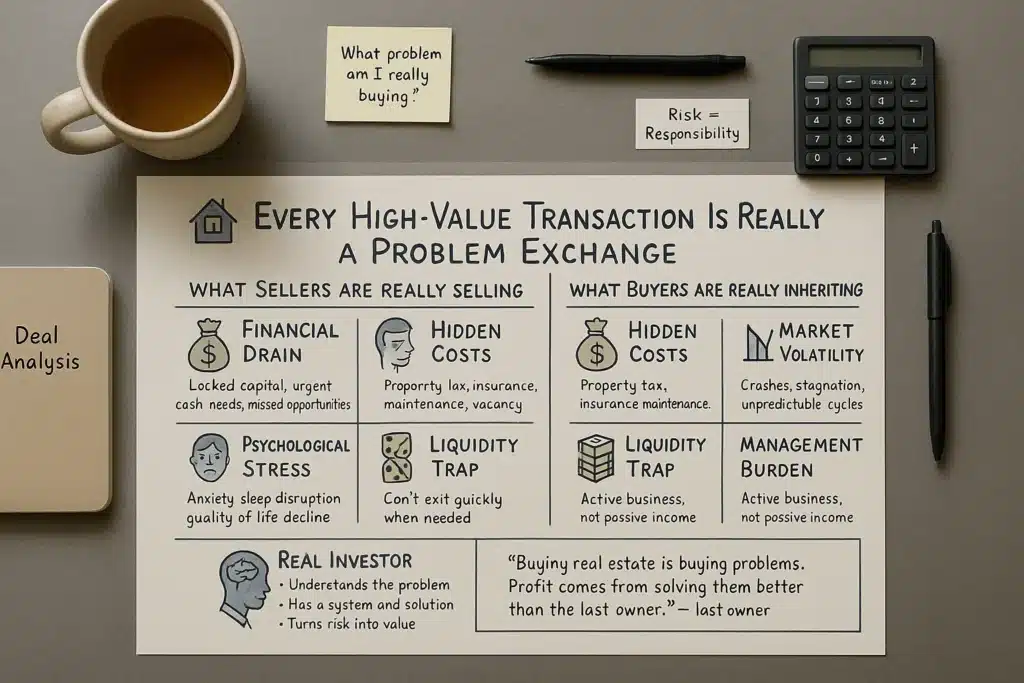 Every High-Value Transaction Is Really a Problem Exchange - Real Estate Investment 