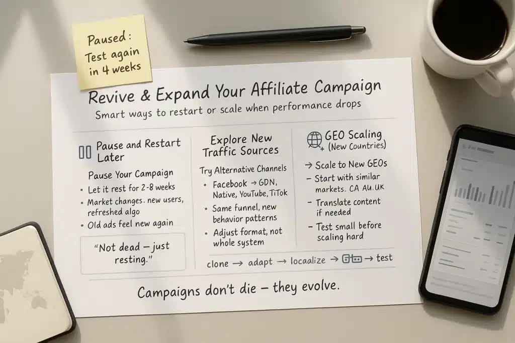 Solution #1: Pause the Campaign — Then Relaunch Later