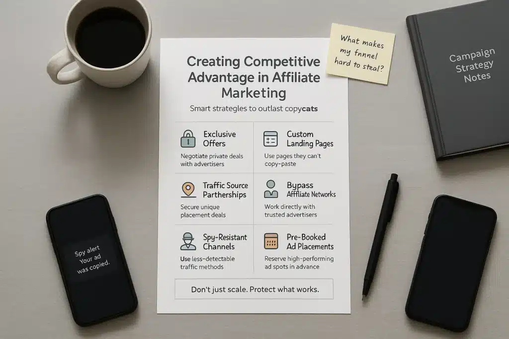 Solution #1: Build a Competitive Advantage That Others Can’t Copy - affiliate Campaign 