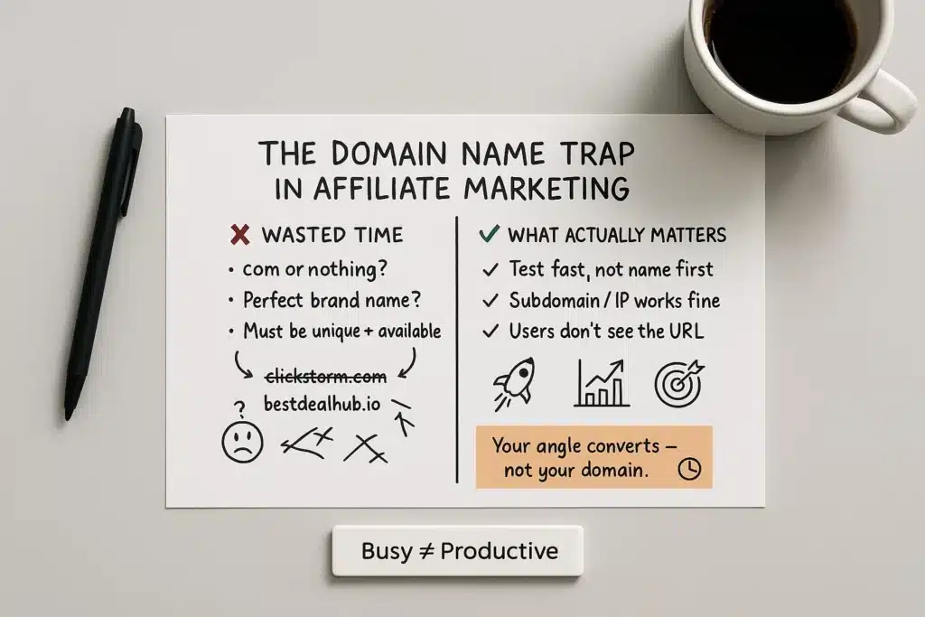 Your Domain Name Doesn’t Matter (At Least Not Right Now)