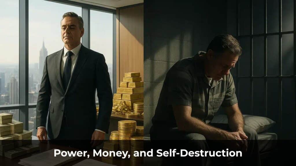 Living Rich, Dying Scared: The Unspoken Truth About Power, Money, and Self-Destruction