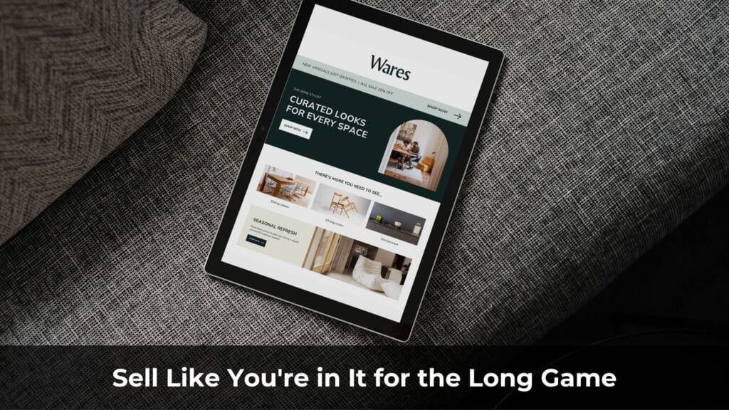 For Those Who Want to Build a Professional and Long-Term Sales Business