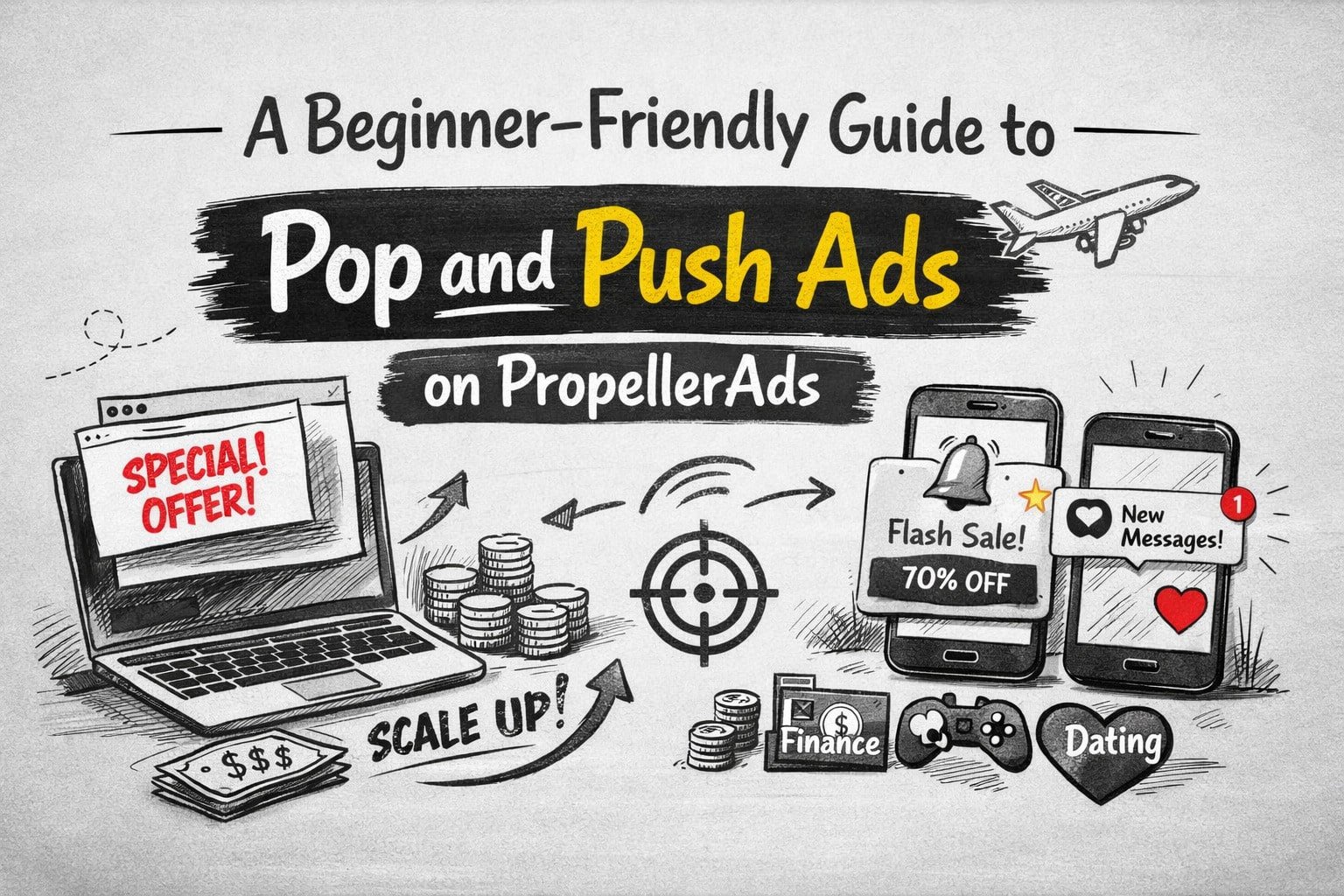 A Beginner-Friendly Guide to Pop and Push Ads on PropellerAds