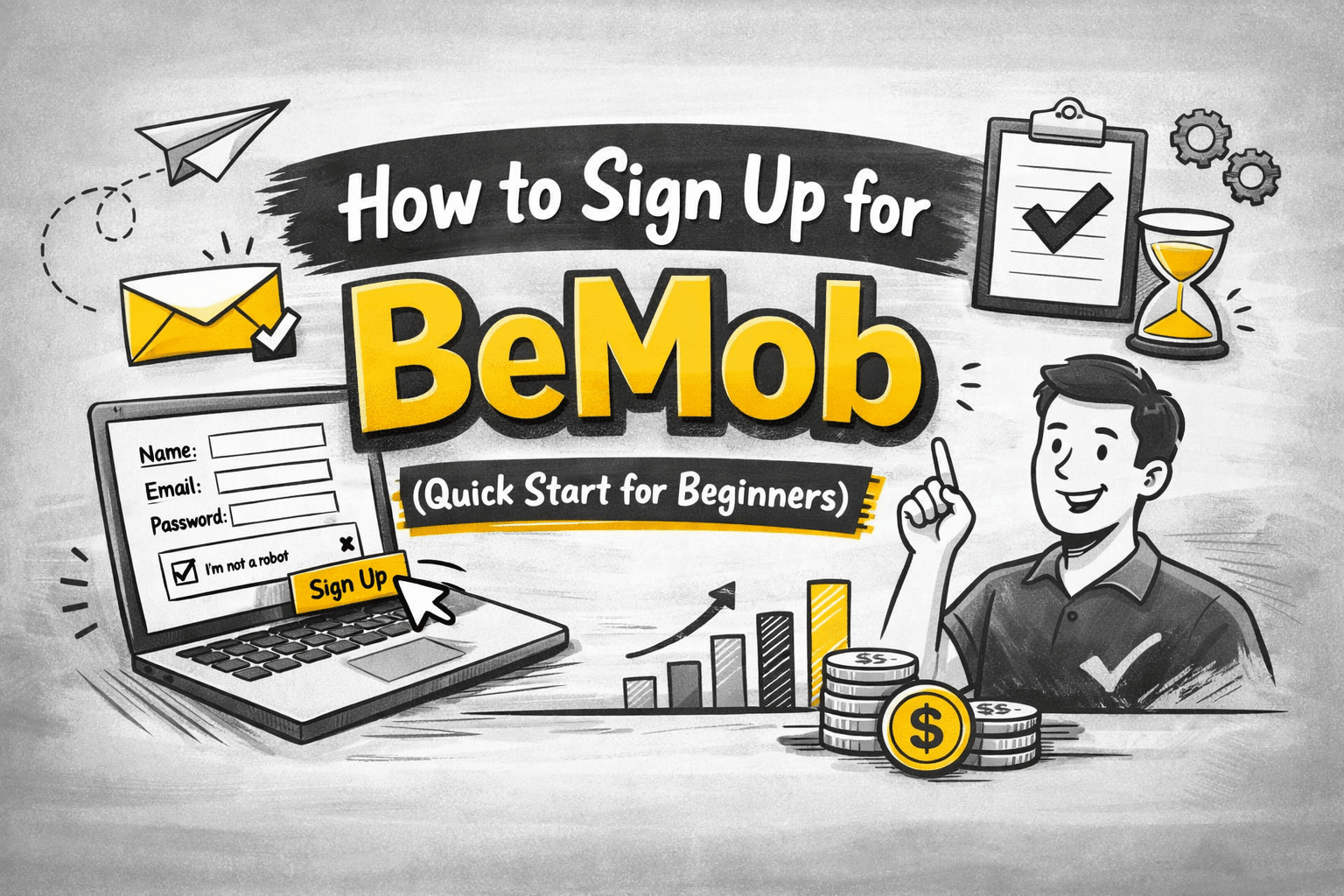 How to Sign Up for BeMob (Quick Start for Beginners)
