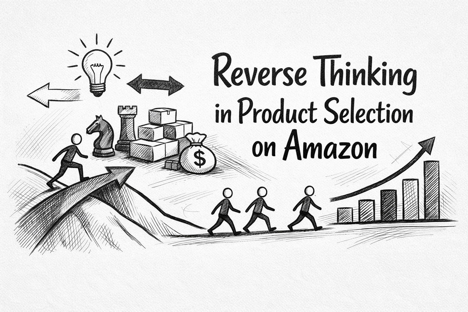 Reverse Thinking in Product Selection on Amazon – How Top Sellers Dominate the Market