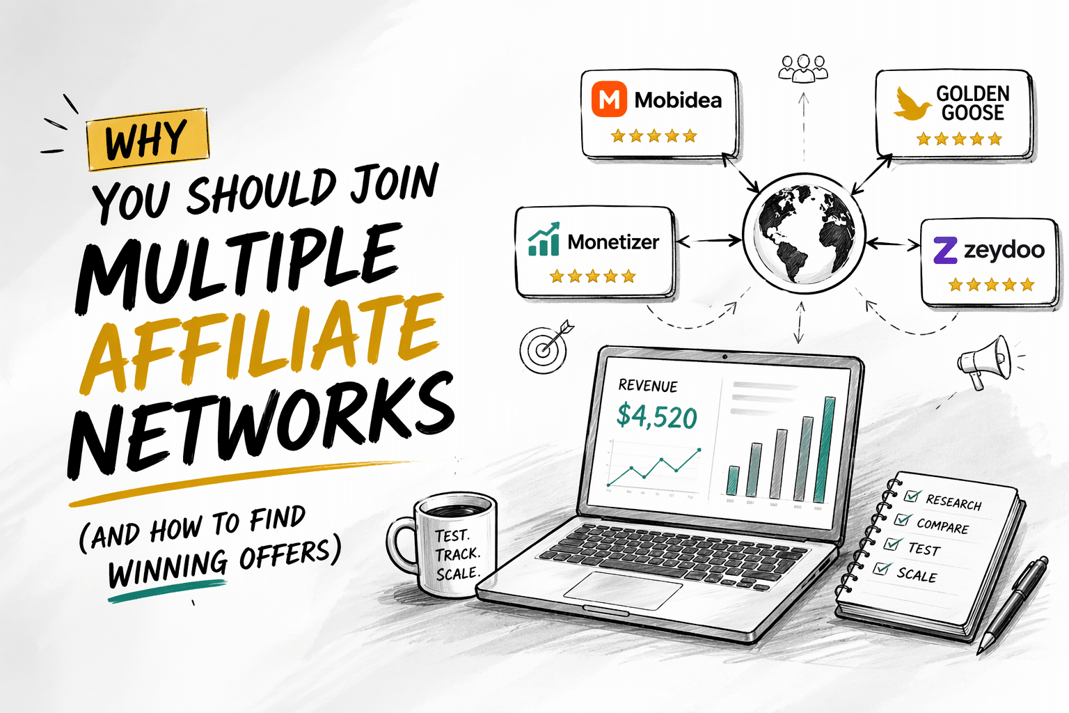 Why You Should Join Multiple Affiliate Networks (and How to Find Winning Offers)
